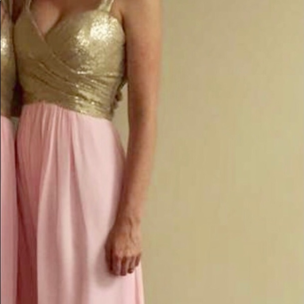 Jasmine Long Sweetheart Sequin Bridesmaid Dress - Picture 3 of 3